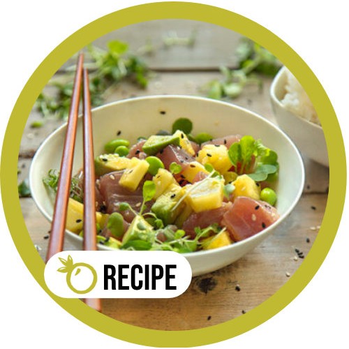 (Recipe) Sesame Poke Bowl